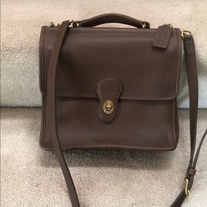 Vintage Coach brown Willis Bag